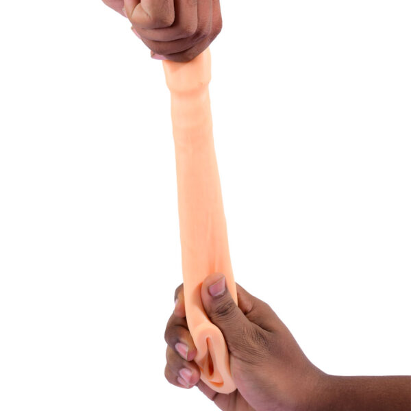 Silicone Washable Dragon Condom Skin Color - Image 3